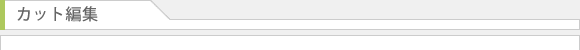 カット編集